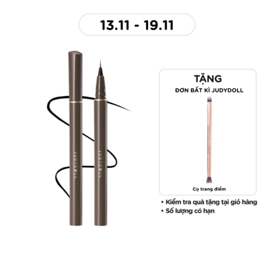 JUDYDOLL Bút Kẻ Mắt Nước Judydoll Slim Liquid 0.4g .#01 Black