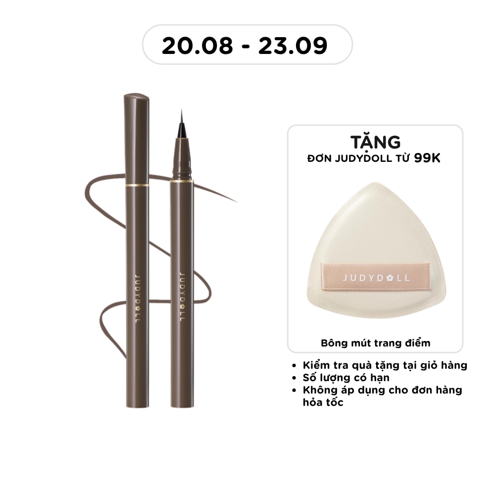 Bút Kẻ Mắt Nước Judydoll Slim Liquid 0.4g .#04 Grey Brown image