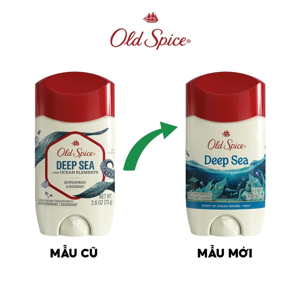 Deep Sea With Ocean Elements Antiperspirant & Deodorant 73g