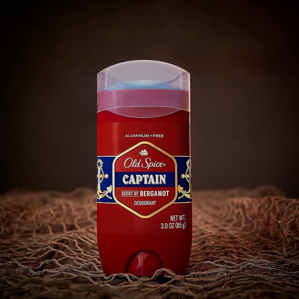 Sáp Khử Mùi Old Spice Captain Scent Of Bergamot Deodorant 85g