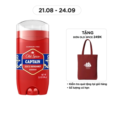 OLD SPICE Sáp Khử Mùi Old Spice Captain Scent Of Bergamot Deodorant 85g