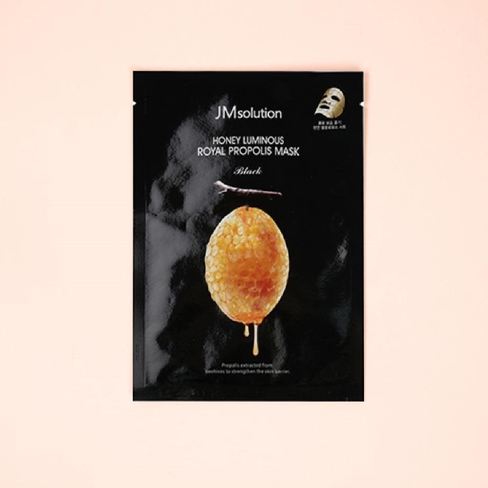 Mặt Nạ JMsolution Dưỡng Ẩm Honey Luminous Royal Propolis Mask Black 30ml