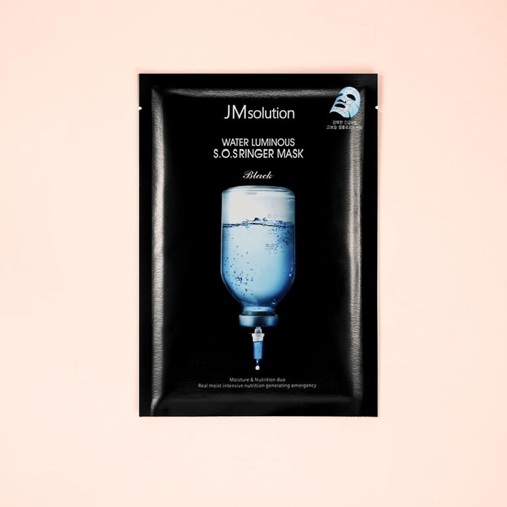 Mặt Nạ JMsolution Dịu Da Water Luminous S.O.S Ringer Mask Black 35ml