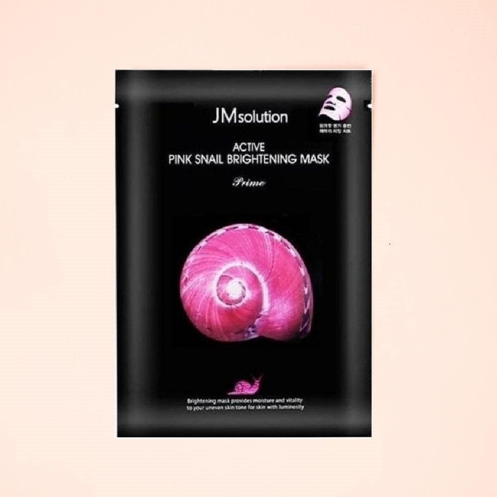 Mặt Nạ JMsolution Dưỡng Sáng Da Active Pink Snail Brightening Mask 30ml