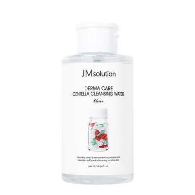 JMSOLUTION Nước Tẩy Trang JMsolution Cho Da Dầu Mụn Derma Care Centella Cleansing Water Clear 500ml