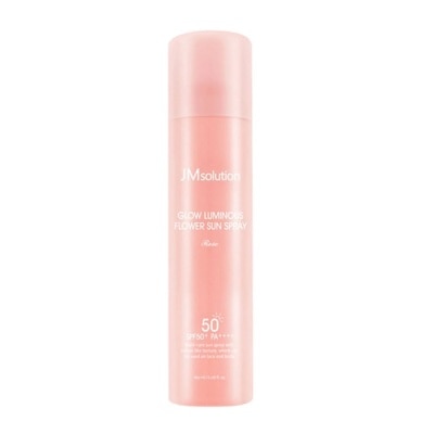 JMSOLUTION Xịt Chống Nắng Toàn Thân JMsolution Glow Luminous Flower Sun Spray Rose SPF50+ PA++++ 180ml