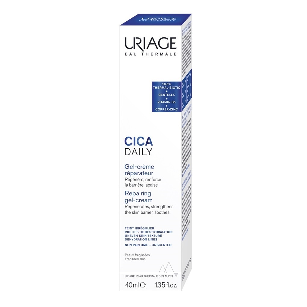 Gel Dưỡng Ẩm Sáng Mịn Da Uriage Cica Daily Gel-Crème Réparateur 40ml