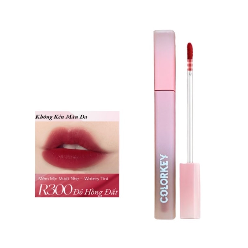 Son Bóng Colorkey Soft Matte Water Tint 1.8g .#R300 - Pink Diamond