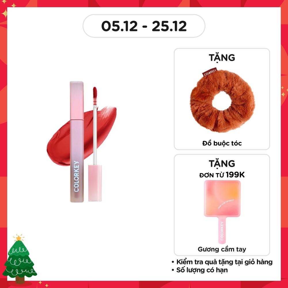 Son Bóng Colorkey Soft Matte Water Tint 1.8g .#R300 - Pink Diamond