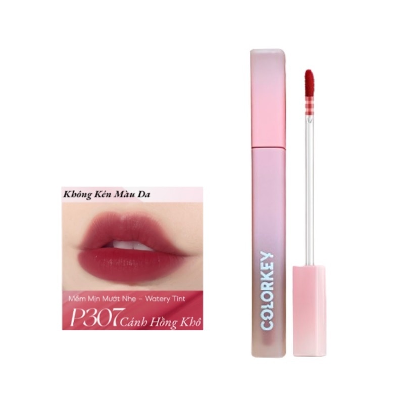 Son Bóng Colorkey Soft Matte Water Tint 1.8g .#P307 - Pink Diamond