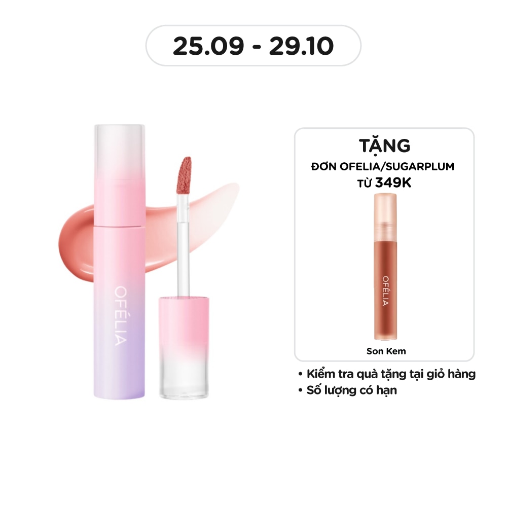 Son Bóng Ofélia Lolli Glow Tint 3.9g .#GT15 Paloma