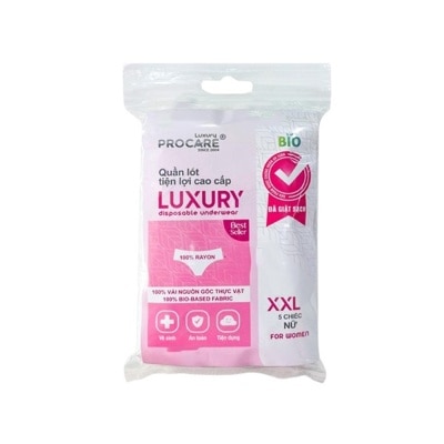 PROCARE Quần Lót Tiện Lợi Procare Luxury (Nữ Size XXL) 5 Cái