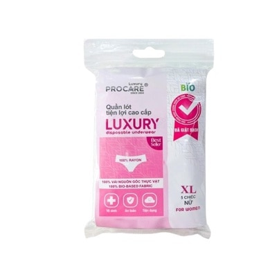 PROCARE Quần Lót Tiện Lợi Procare Luxury (Nữ Size XL) 5 Cái