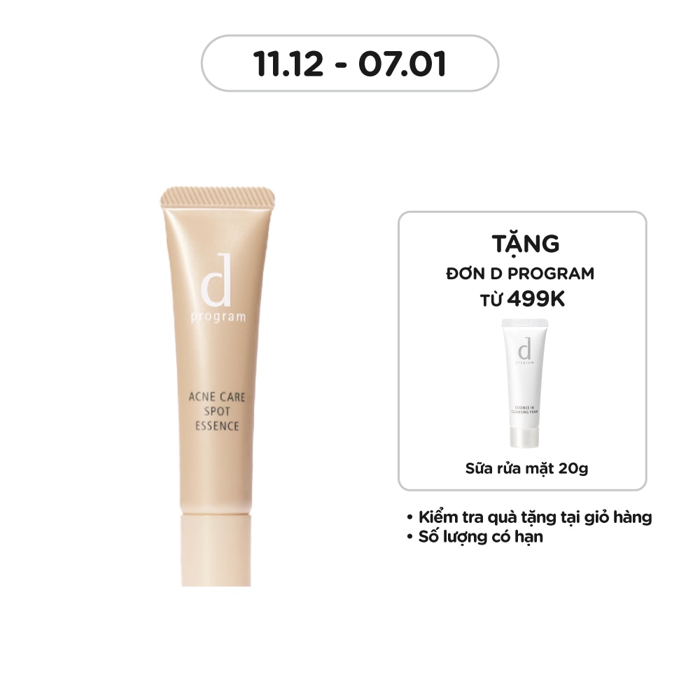 Tinh Chất D Program Giảm Mụn Mờ Vết Thâm Acne Care Spot Essence 15g