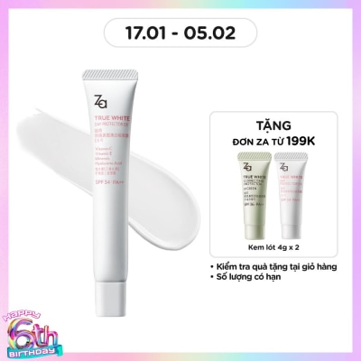 ZA Kem Lót Nâng Tông Chống Nắng ZA True White Day Protector EX SPF34 PA++ 35g