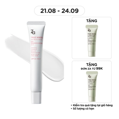 ZA Kem Lót Nâng Tông Chống Nắng ZA True White Day Protector EX SPF34 PA++ 35g