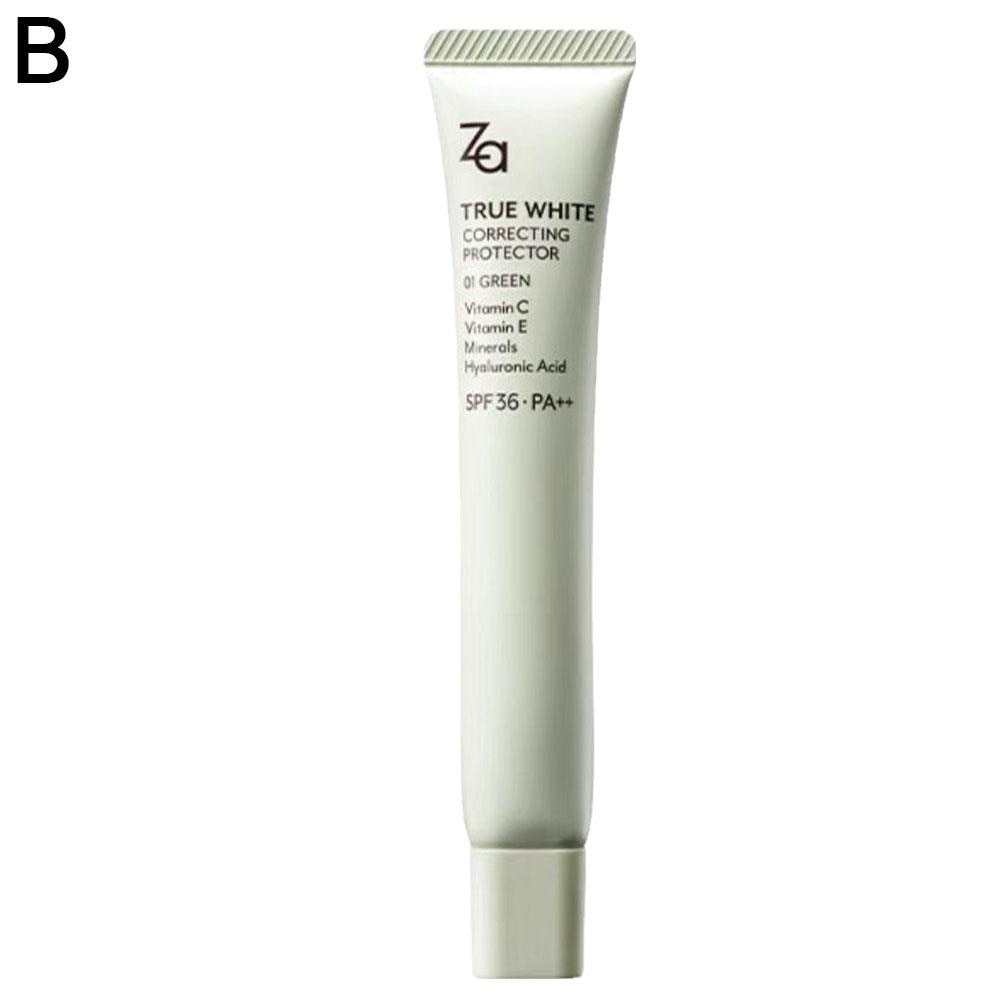 True White Glowing Protector SPF36 PA++ 35g .#01 Green