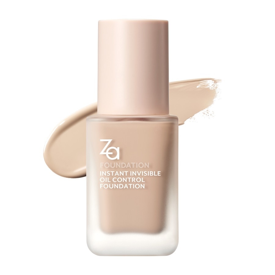 Kem Nền ZA Instant Invisible Oil Control Liquid Foundation 25ml .#PO00