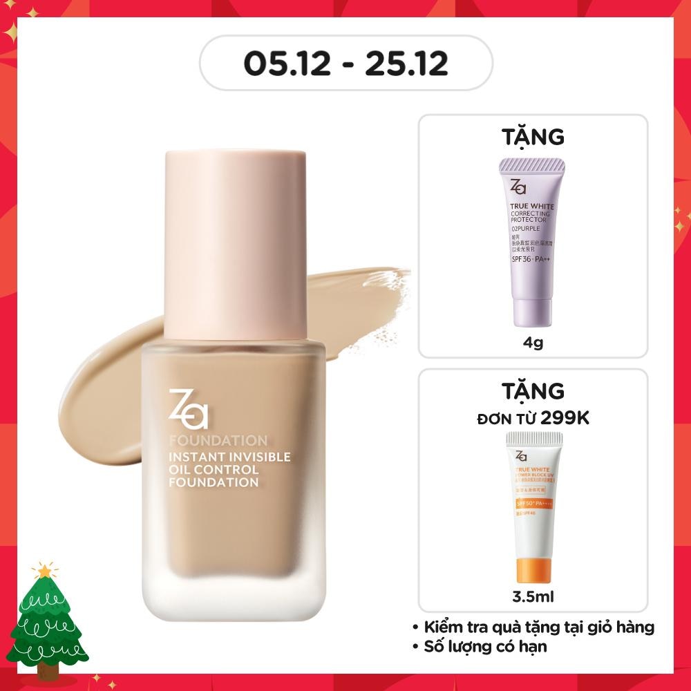 Instant Invisible Oil Control Liquid Foundation 25ml .#OC10