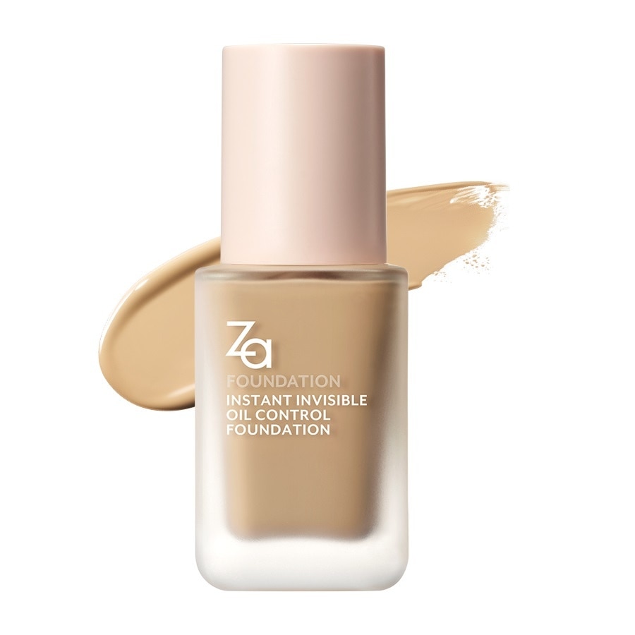 Kem Nền ZA Instant Invisible Oil Control Liquid Foundation 25ml .#OC20