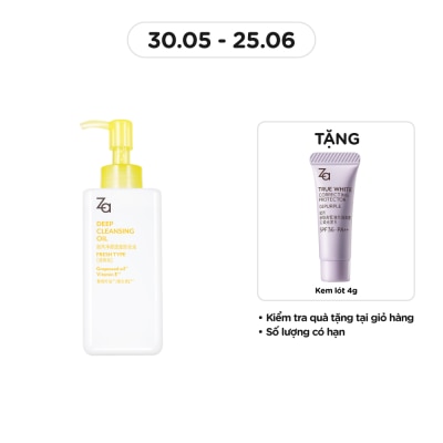 ZA Dầu Tẩy Trang ZA Deep Cleansing Oil 200ml