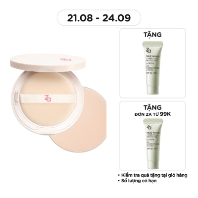 ZA Phấn Phủ ZA Instant Invisible Oil Control Powder Foundation 7g .#OC00