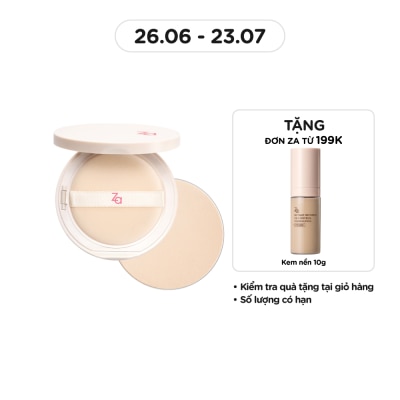 ZA Instant Invisible Oil Control Powder Foundation 7g .#OC10