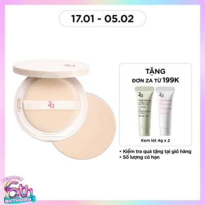 ZA Phấn Phủ ZA Instant Invisible Oil Control Powder Foundation 7g .#OC10