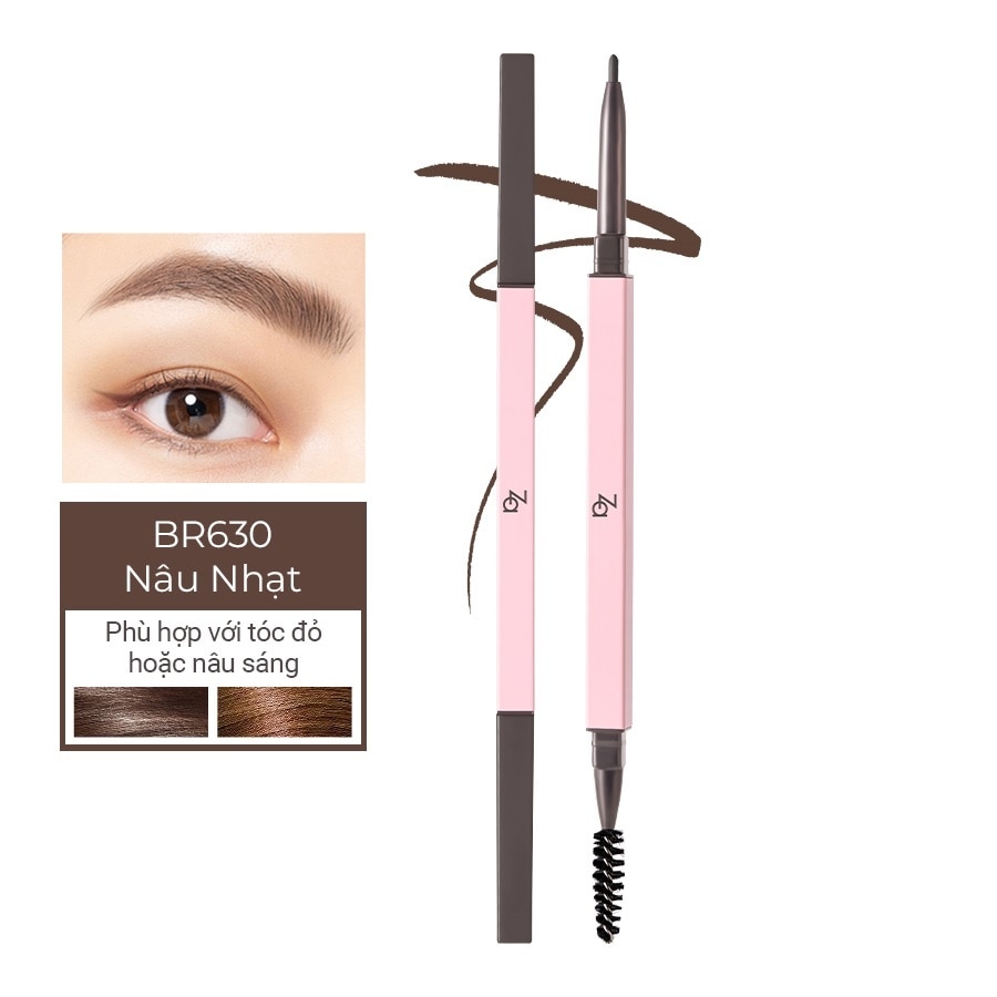 Detail Stroking Precious Eyebrow Liner 0.1g .#BR630 Soft Brown