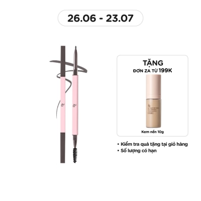 ZA Chì Kẻ Mày 2 Đầu ZA Detail Stroking Precious Eyebrow Liner 0.1g .#GY950 Smoky Gray