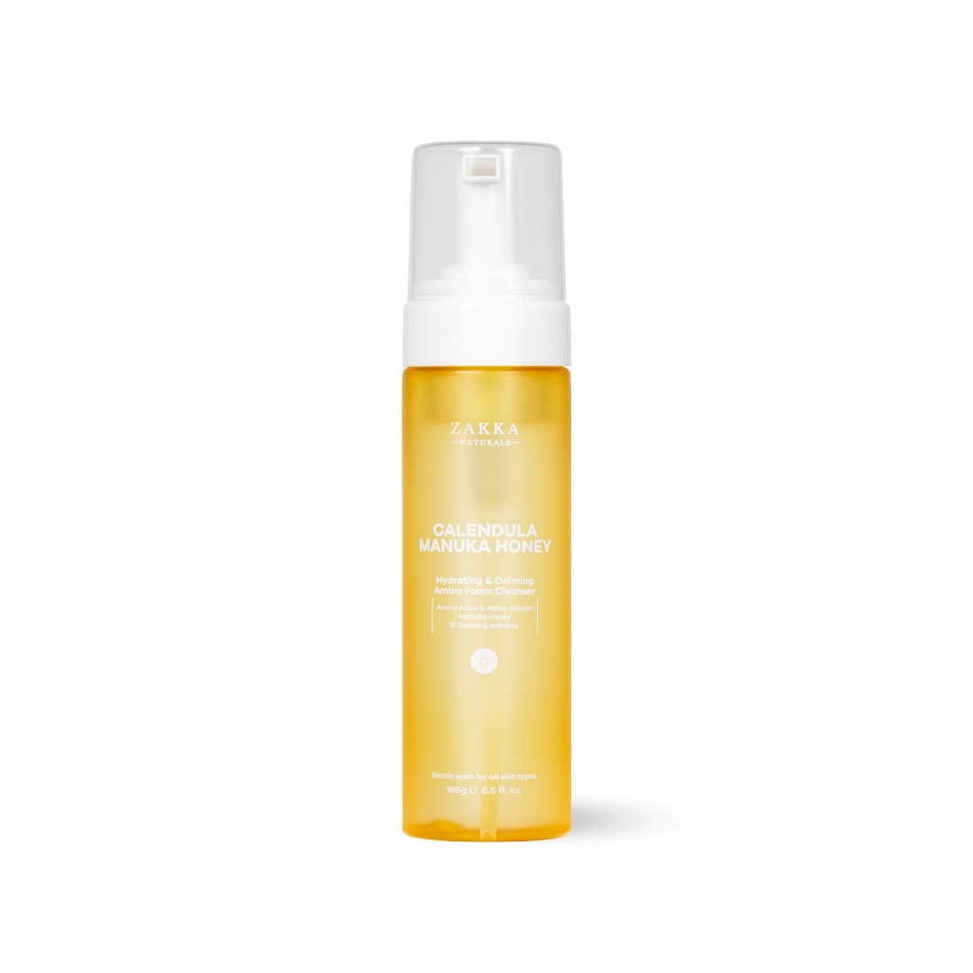 Calendula Manuka Honey Hydrating & Calming Amino Foam Cleanser 185ml