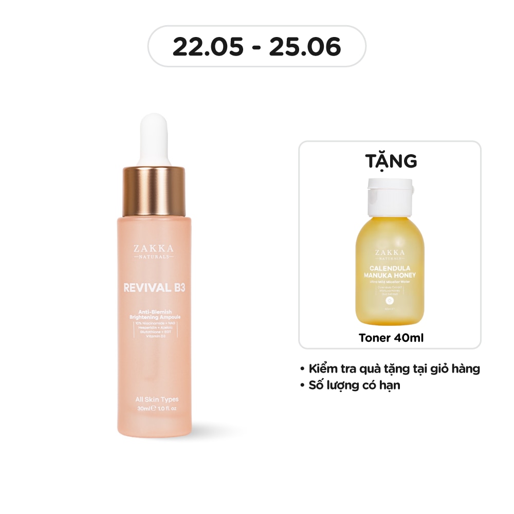 Revival B3 Anti-Blemish Brightening Ampoule 30ml