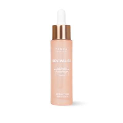 ZAKKA NATURALS Tinh Chất Zakka Naturals Revival B3 Anti-Blemish Brightening Ampoule 30ml