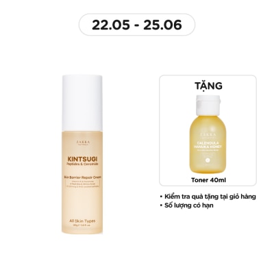 ZAKKA NATURALS Kintsugi Peptides & Ceramides Skin Barrier Repair Cream 40g