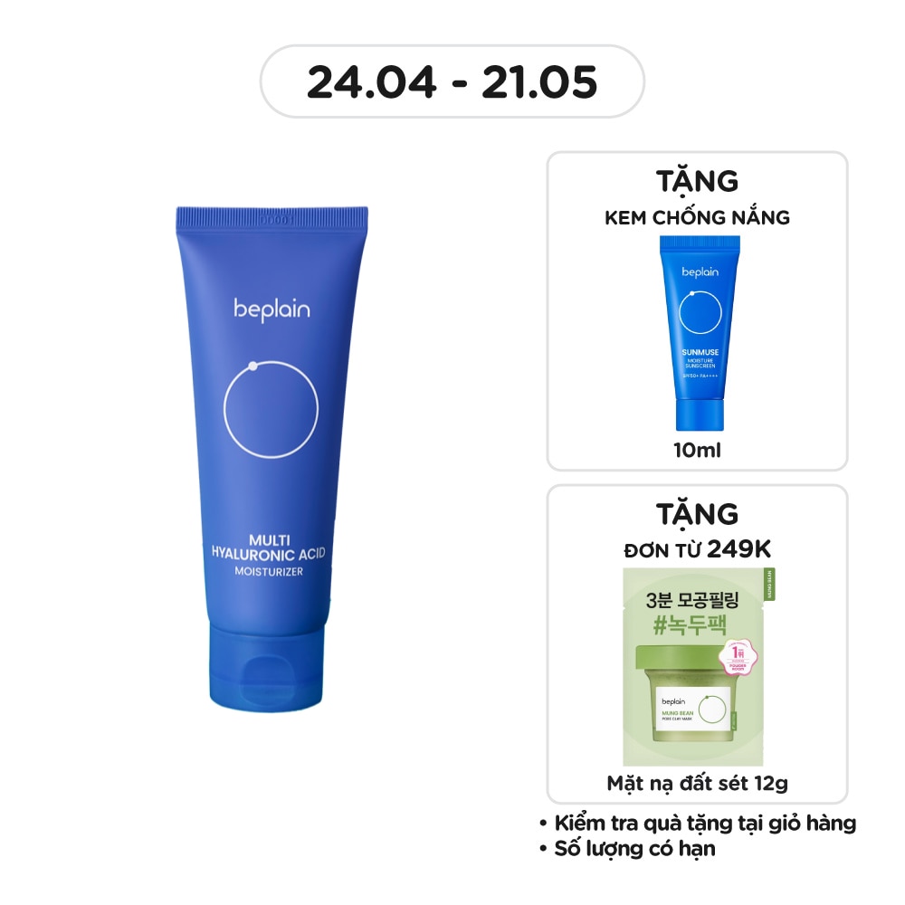 Kem Dưỡng Da Beplain Multi Hyaluronic Acid Moisturizer 70ml