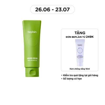 BEPLAIN Gel Tẩy Tế Bào Chết Beplain Mung Bean Milk Peeling Gel 120ml