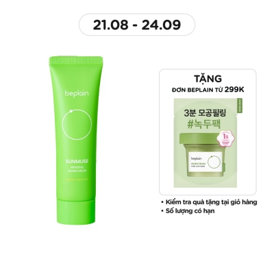 BEPLAIN Kem Chống Nắng Beplain Sunmuse Mineral Sunscreen SPF50+ PA++++ 50ml