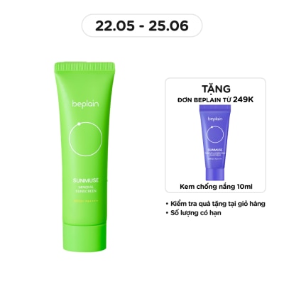 BEPLAIN Sunmuse Mineral Sunscreen SPF50+ PA++++ 50ml