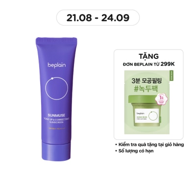BEPLAIN Sunmuse Tone-Up & Correcting Sunscreen SPF50+ PA++++ 50ml