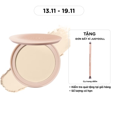 JUDYDOLL Phấn Nền Judydoll Soft & Velvet Matte Powder Foundation 4g .#01