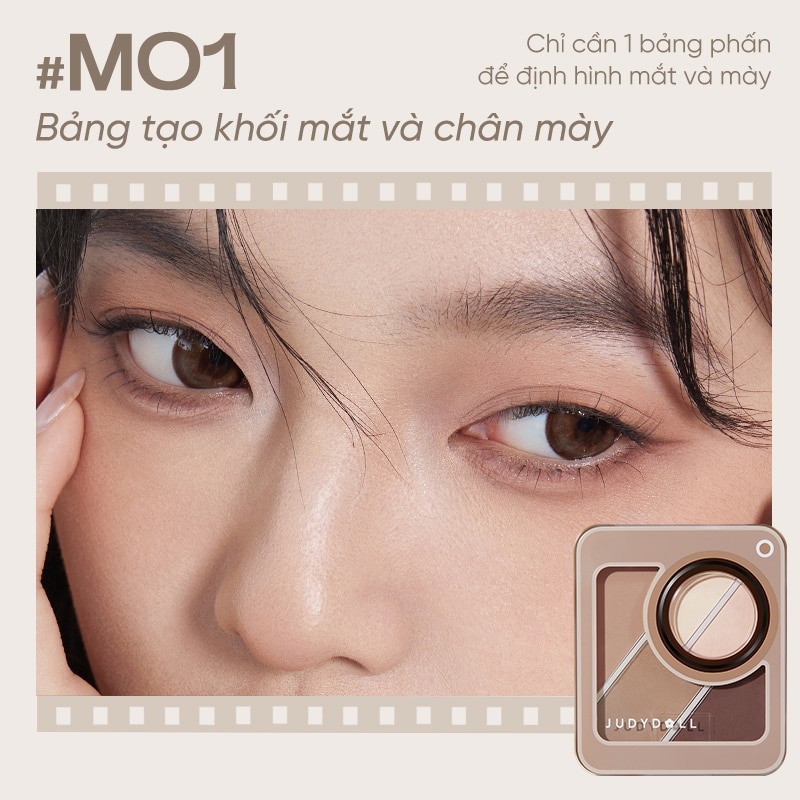 Bảng Phấn Mắt Judydoll Multi 5-Color Palette 4.5g .#M01