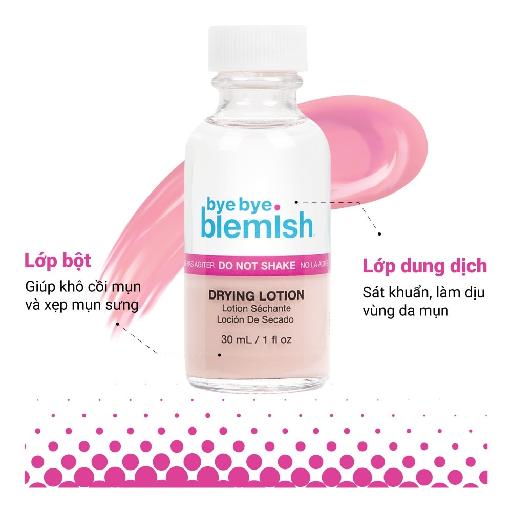 Lotion Chấm Mụn Bye Bye Blemish Drying Lotion 30ml