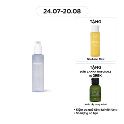 ZAKKA NATURALS Gel Rửa Mặt Zakka Naturals Anti-Pollution Radiance Amino Gel Clenaser 150ml