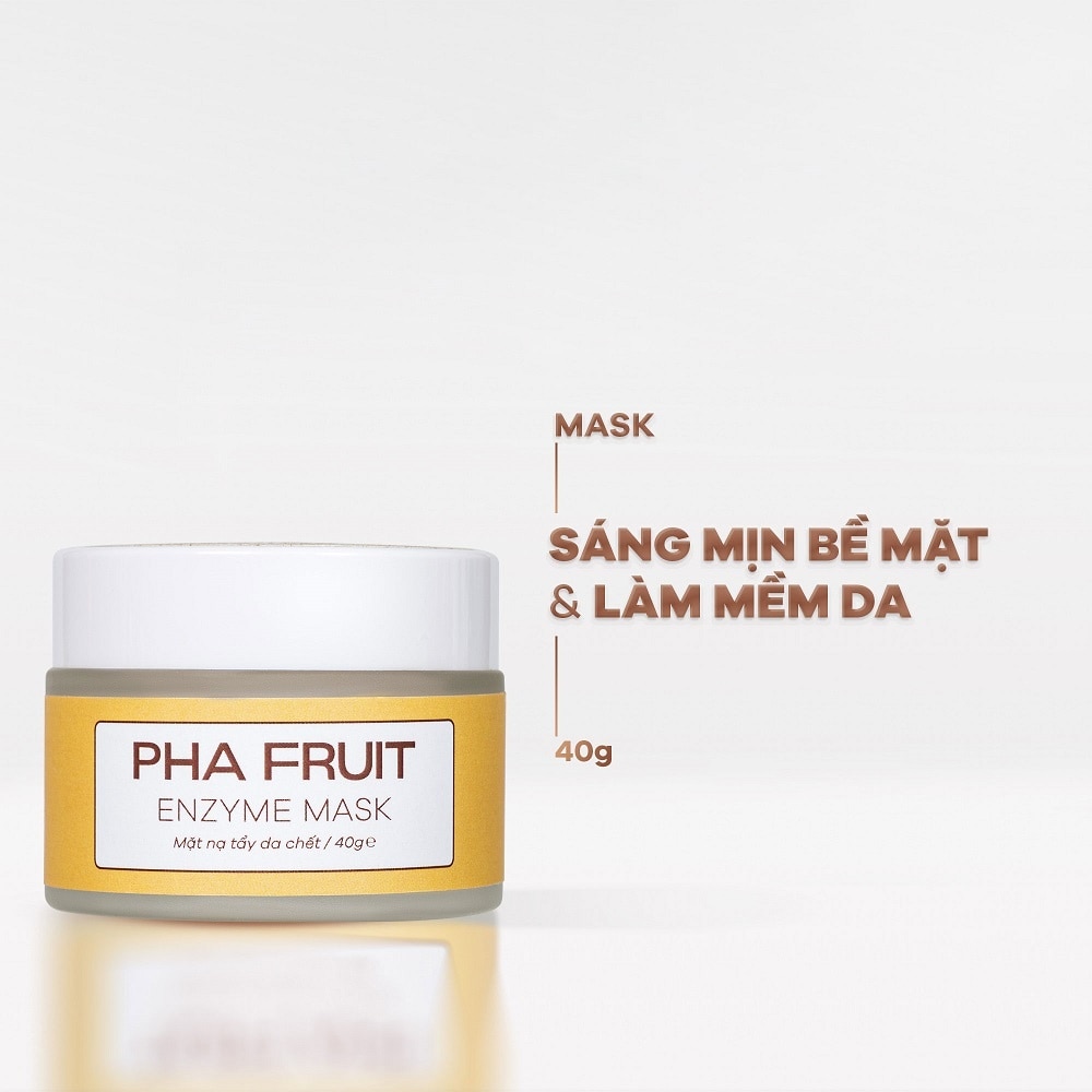 Mặt Nạ Zakka Naturals Hỗ Trợ Tẩy Tế Bào Chết PHA Fruit Enzyme Mask 40g