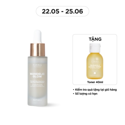 ZAKKA NATURALS Overnight Glow Resurfacing Multi-Acid Peeling Solution 15ml