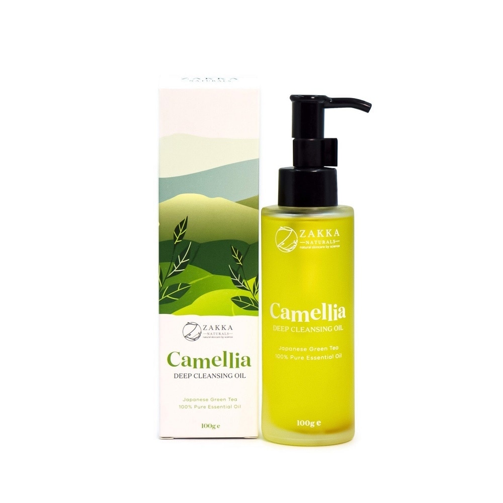 Dầu Tẩy Trang Zakka Naturals Camellia Soothing & Antioxidant Deep Cleansing Oil 100ml