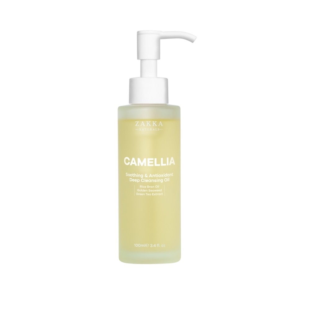 Dầu Tẩy Trang Zakka Naturals Camellia Soothing & Antioxidant Deep Cleansing Oil 100ml