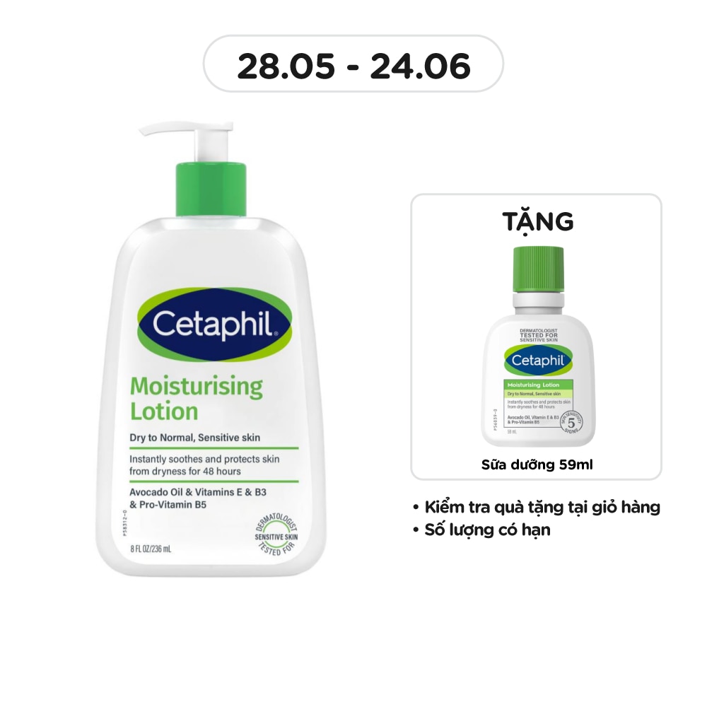 Sữa Dưỡng Ẩm Cetaphil Moisturising Lotion 236ml