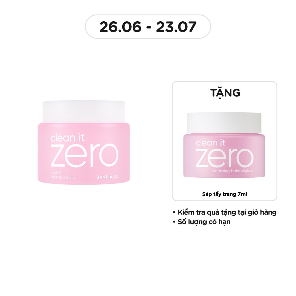 Sáp Tẩy Trang Banila Co Clean It Zero Original Cleansing Balm 180ml