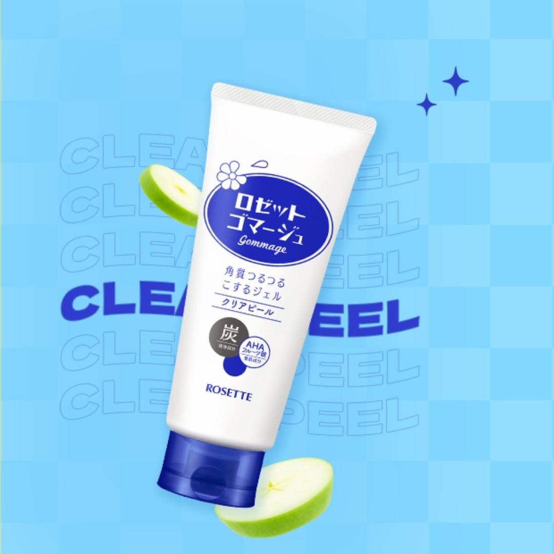 Gel Tẩy Tế Bào Chết Rosette Gommage Clear Peel Thu Nhỏ Lỗ Chân Lông 180g